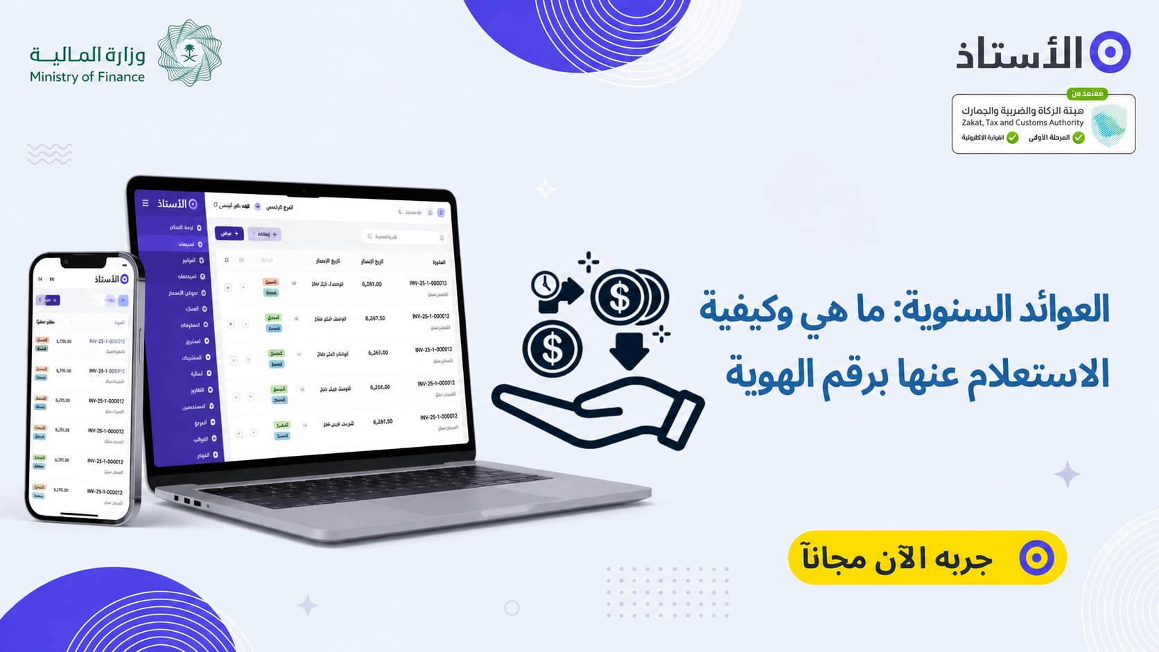العوائد السنوية